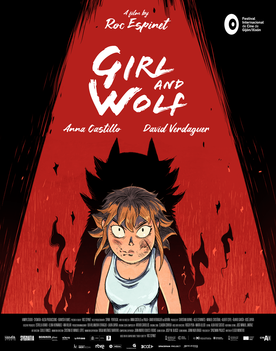 GIRL AND WOLF
